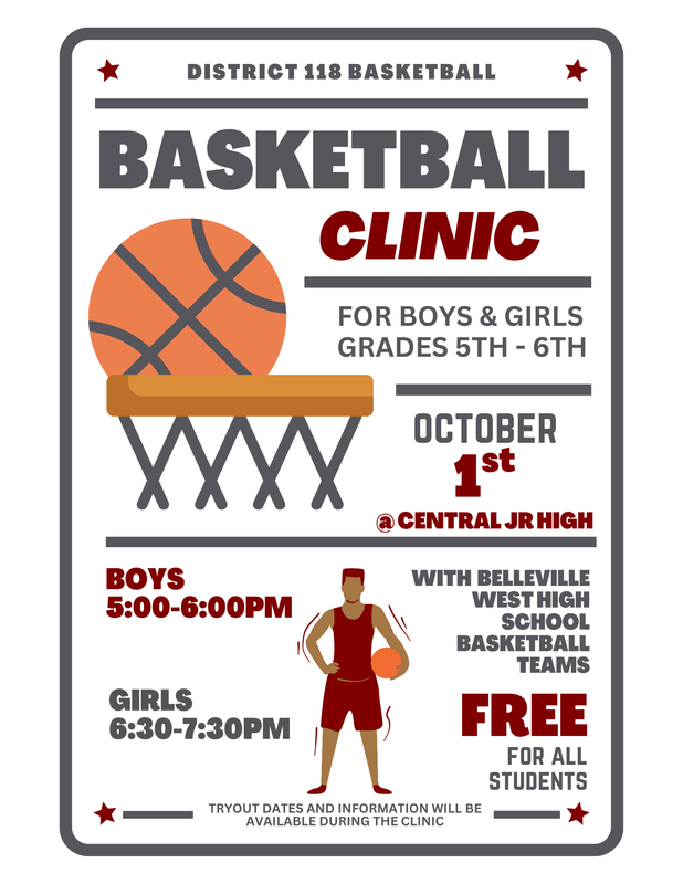basketball clinic flyer