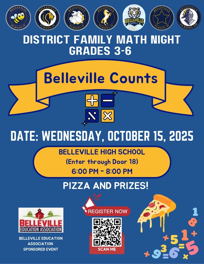 Distrct Family Math Night Grade 3-6