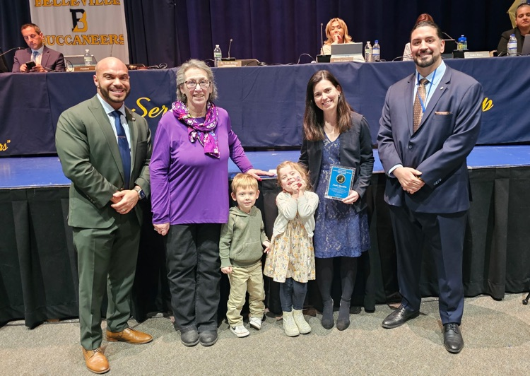 Recognition of student, staff, community member of the month