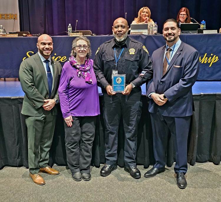 Recognition of student, staff, community member of the month