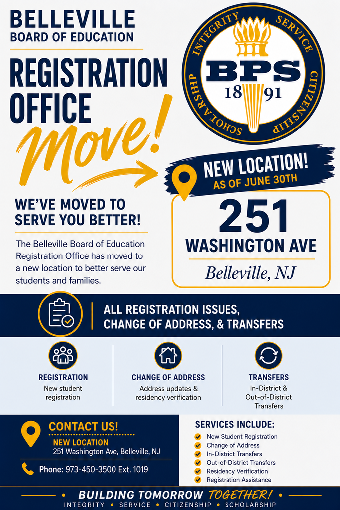 Registration Office Move
