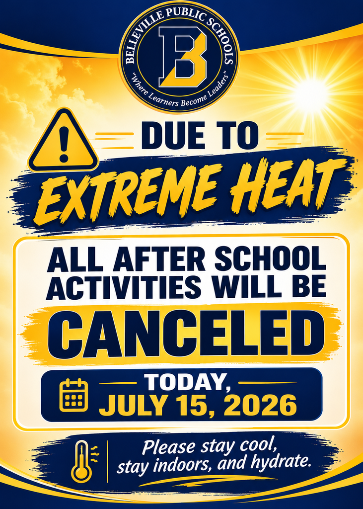 All after-school activities will be canceled on July 15, 2026