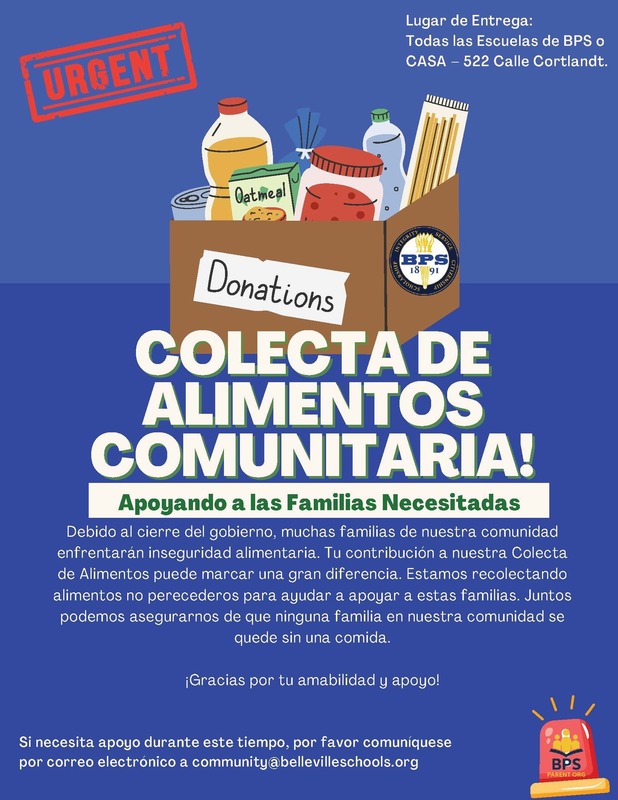 Food Drive - Spanish 1