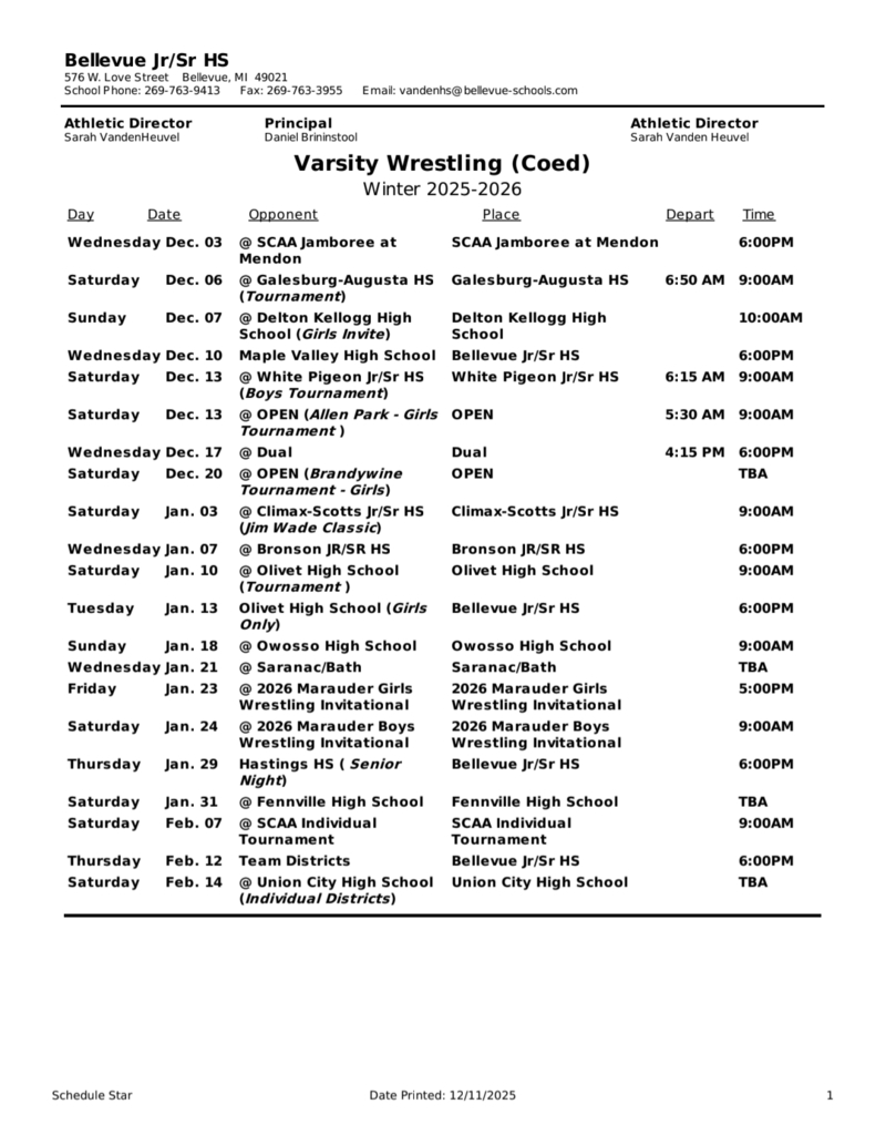 V. wrestling