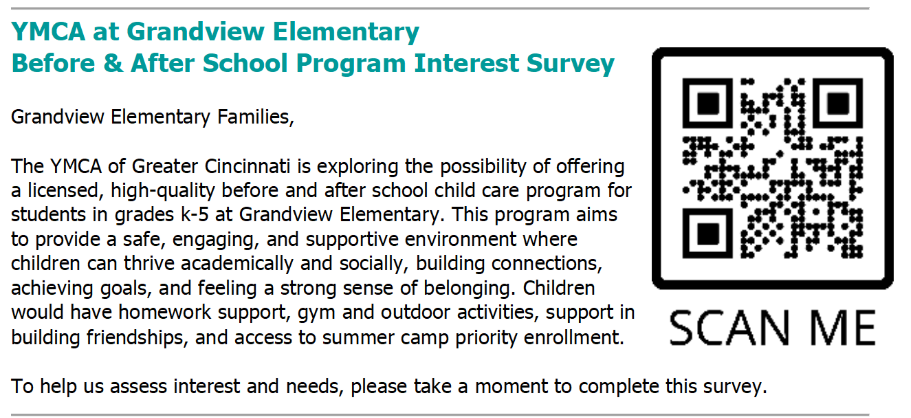 YMCA-GES Interest Survey