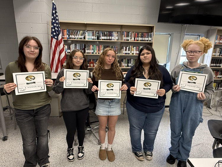 9th Grade All A Honor Roll