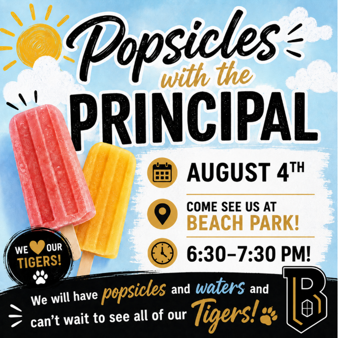 GES Popsicles with the Principal