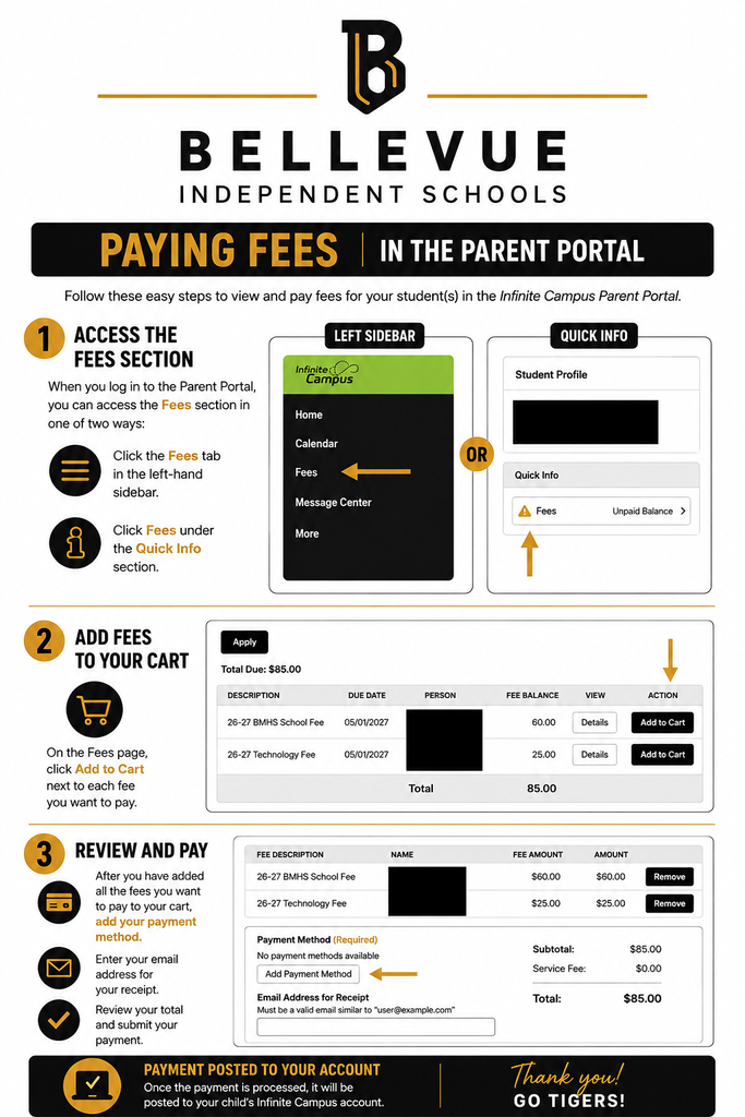 Paying Fees