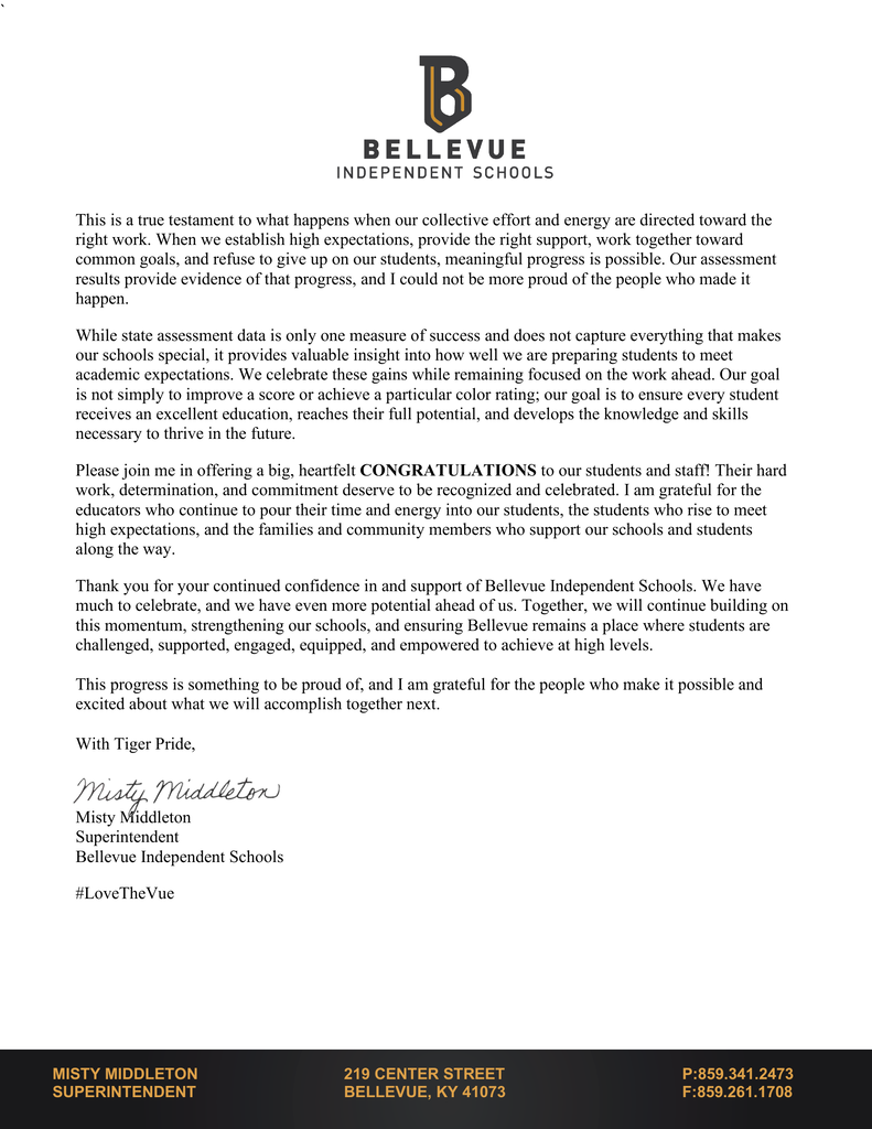 KSA Letter