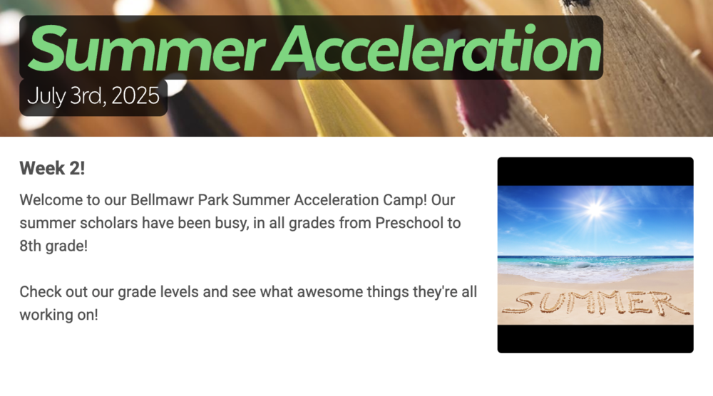 Summer Acceleration