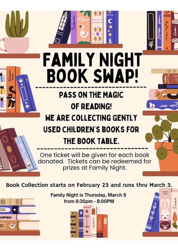 Family Night Book Swap