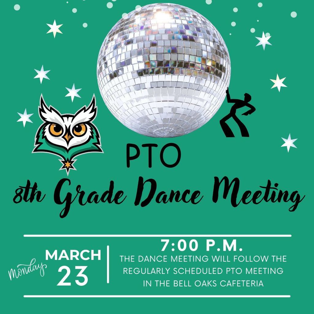8th grade Dance meeting