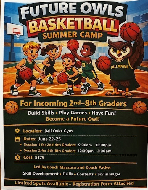 Summer Basketball Camp Flyer