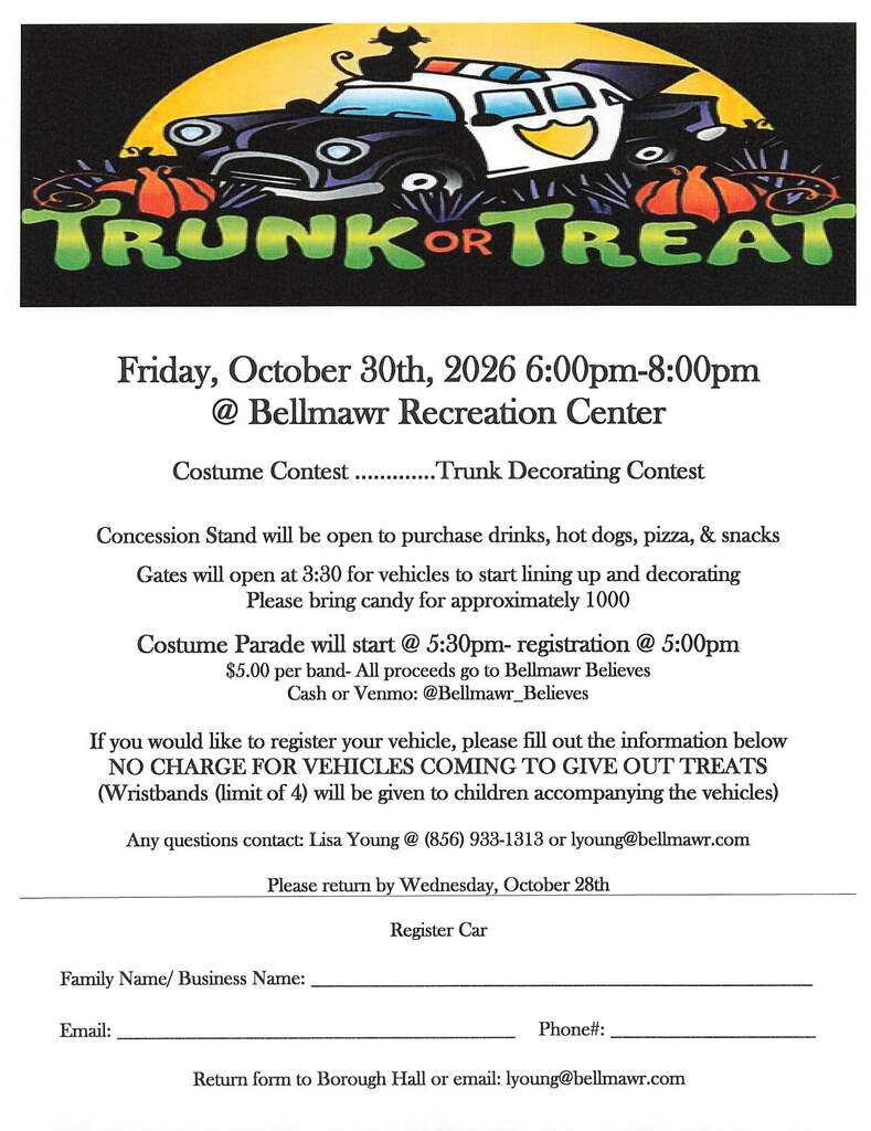 Trunk or Treat