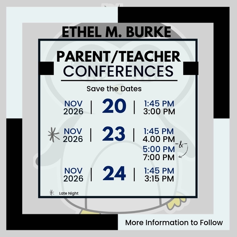 Parent/Teacher Conferences Save the Dates