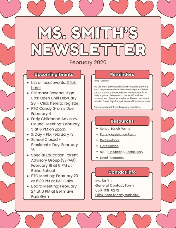 Ms. Smith's February News