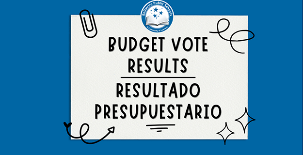 Budget Vote Results/Resultado Presupuestario