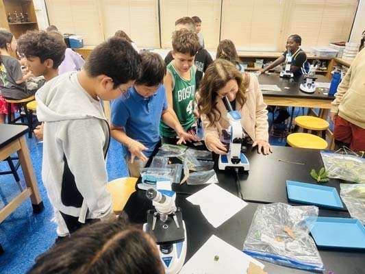 Ms. Neu’s class at Shore Road School