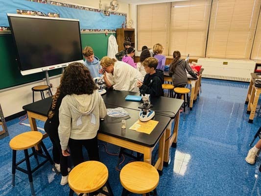 Ms. Neu’s class at Shore Road School