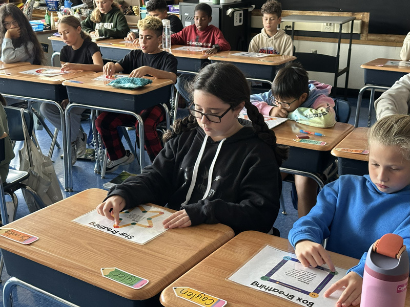students in classroom