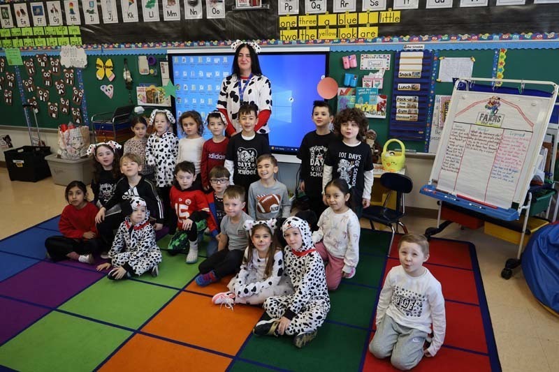 Rising Star Leaders at the Reinhard Early Childhood Center in the Bellmore School District