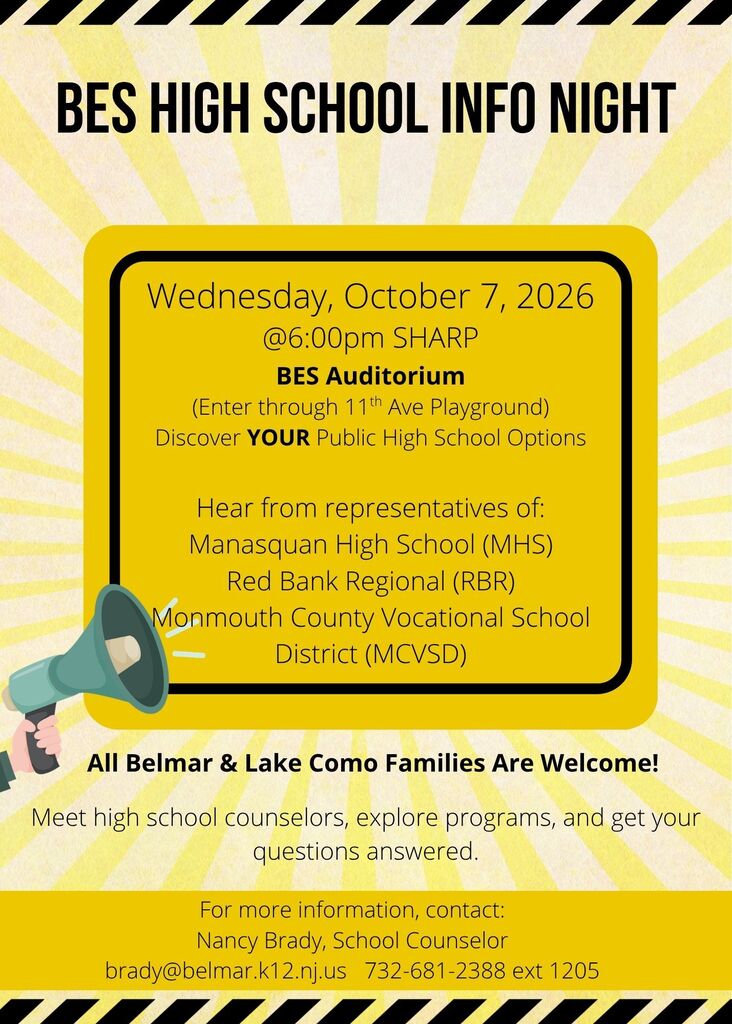 BES High School Info Night