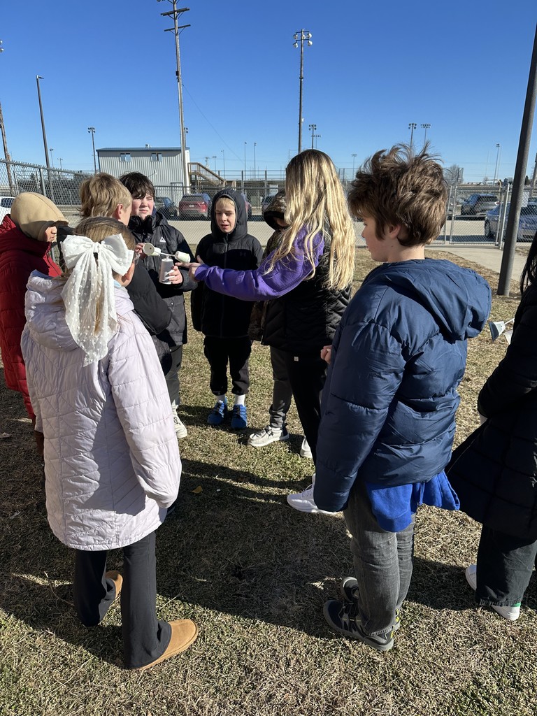 group of students outside