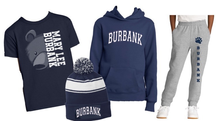 Burbank spirit wear
