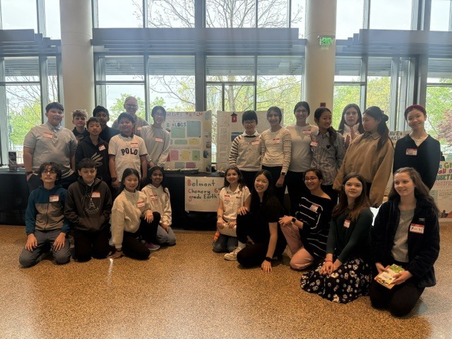 CUE 6th graders at MIT Climate Conference