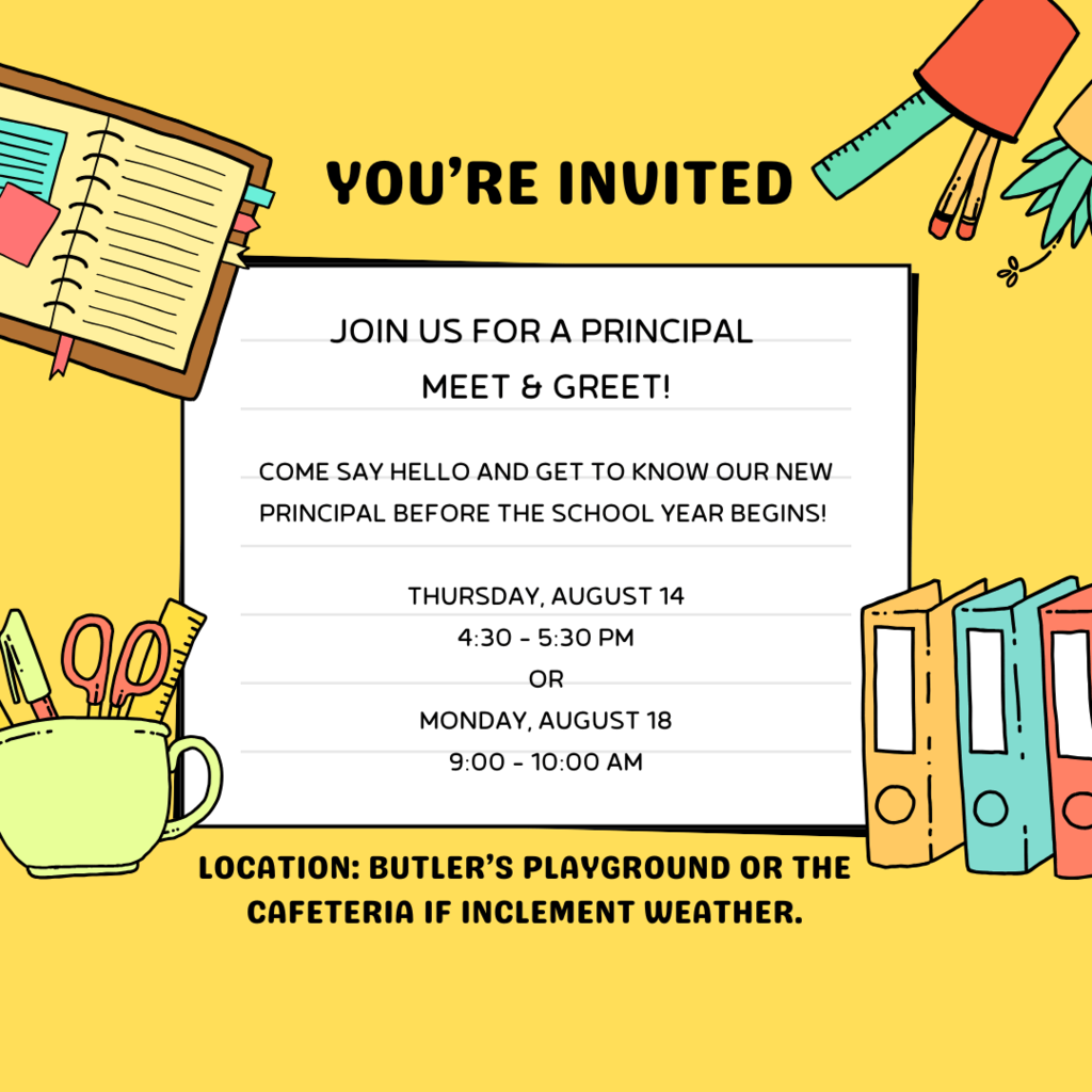 Principal Nolan Meet & Greet