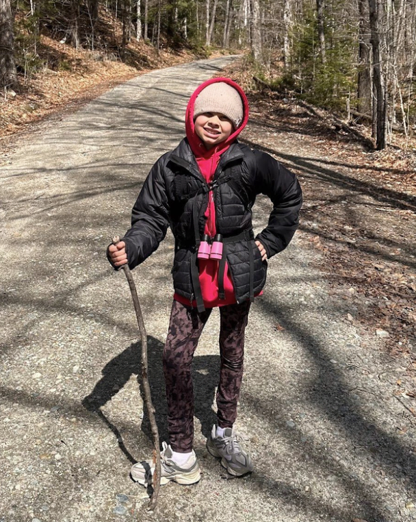 Livia in the woods (courtesy photo)