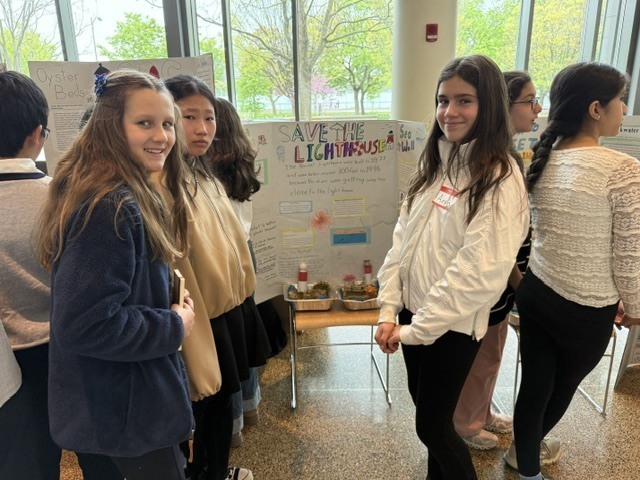 CUE 6th graders at MIT Climate Conference