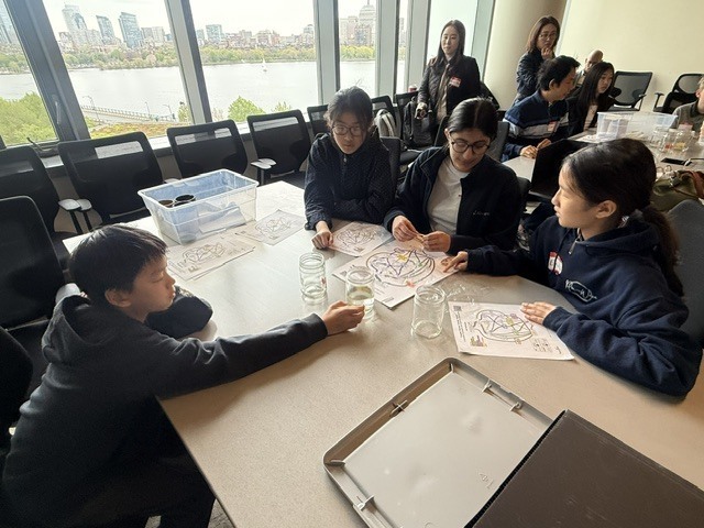 CUE 6th graders at MIT Climate Conference