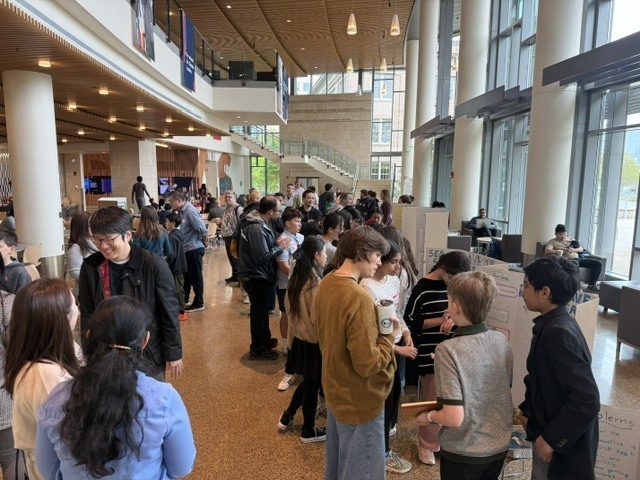 CUE 6th graders at MIT Climate Conference