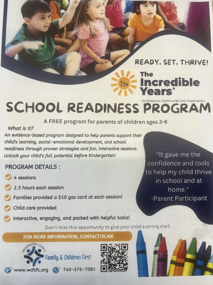 flier on school readiness