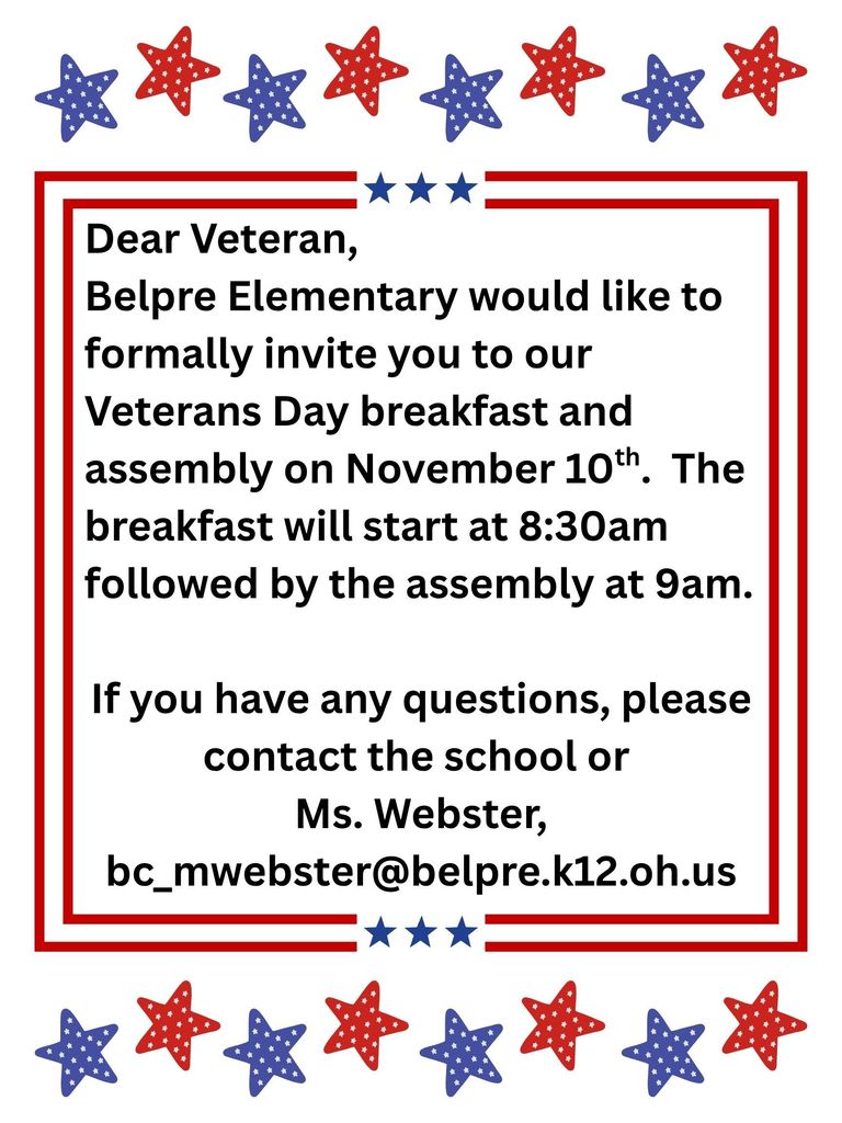 Veterans Day Elem