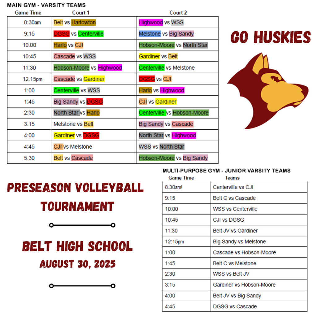 Belt Invitational VB Tournament 2025