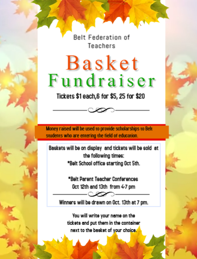 BFT Basket Fundraiser 2026