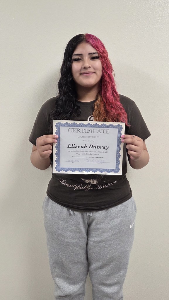 ED Poem Contest Winner