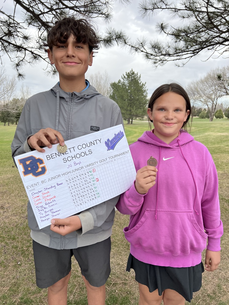 BC golf meet winners