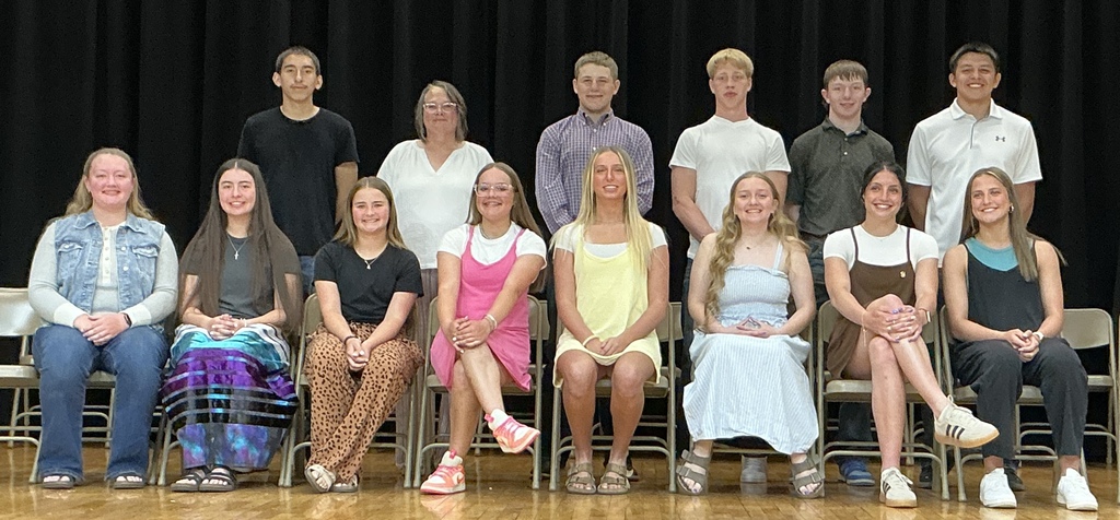 Newly installed BCHS NHS Members!