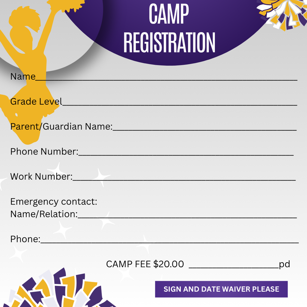 Registration form
