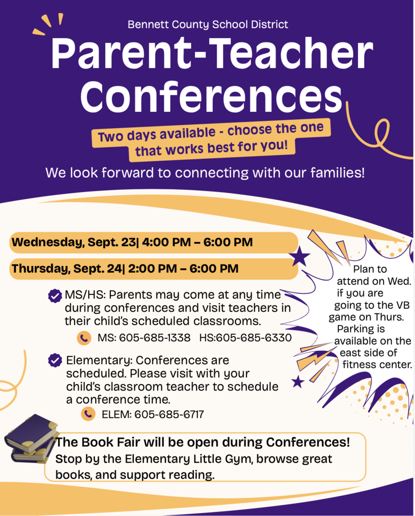 Parent teacher conference flyer