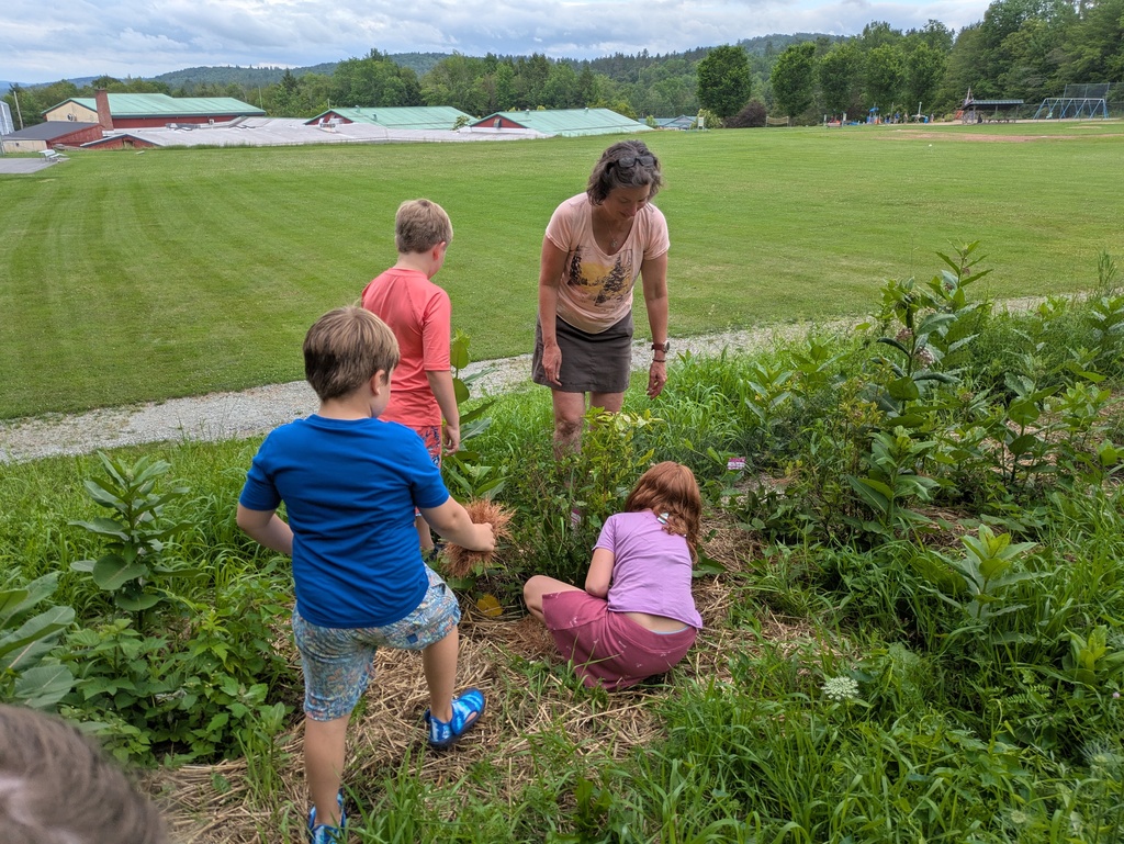 camp kids in garden 2