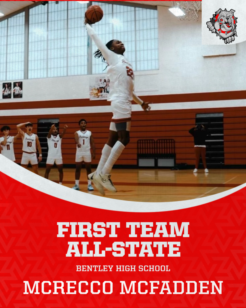 Recco McFadden Selected to All-State Team