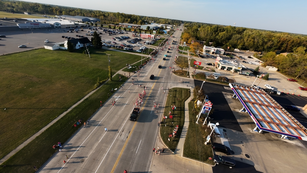 Homecoming from above
