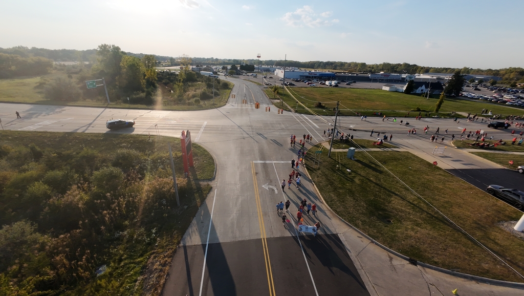 Homecoming from above