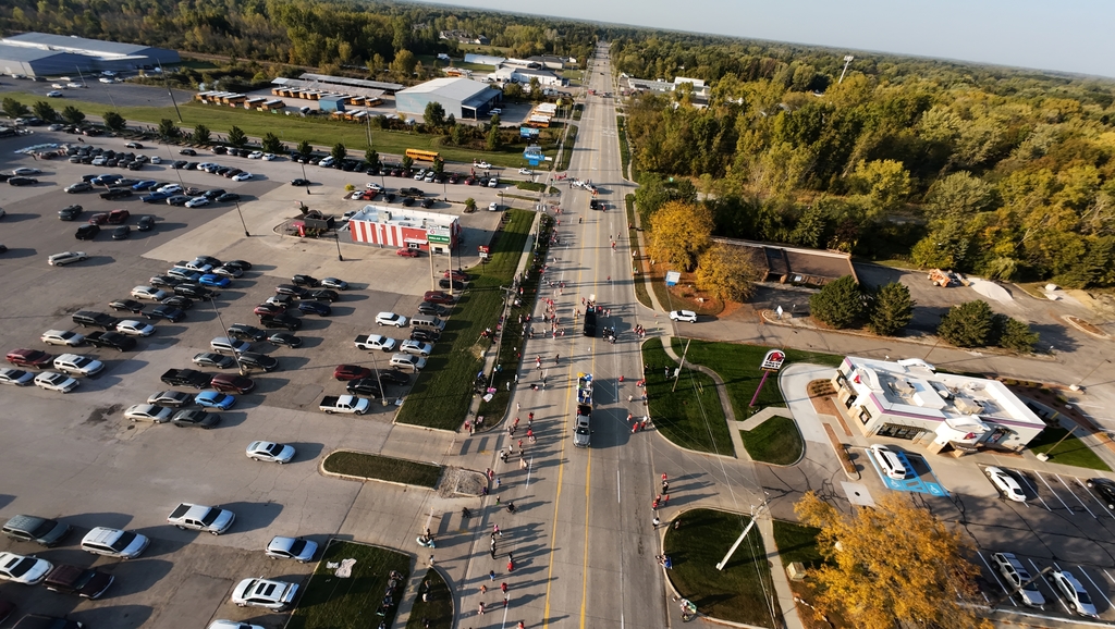 Homecoming from above