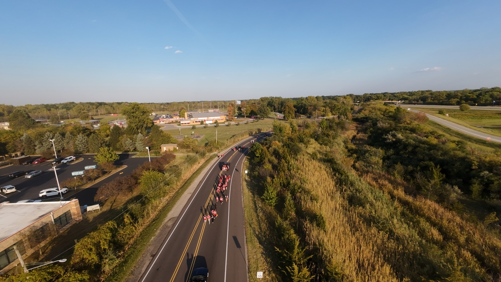 Homecoming from above