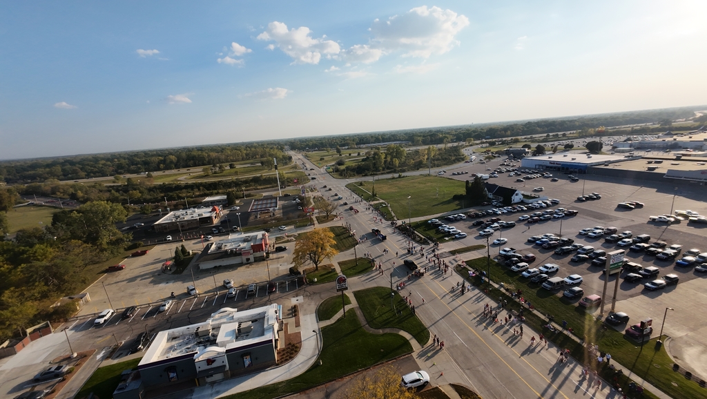 Homecoming from above